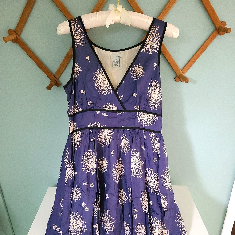 Anthropologie Odille Floral Midi Dress